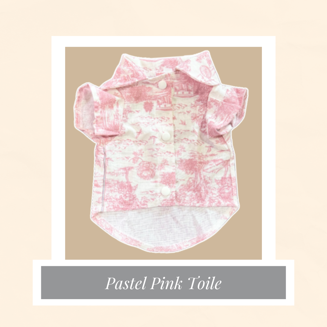 Pink Toile Shirt