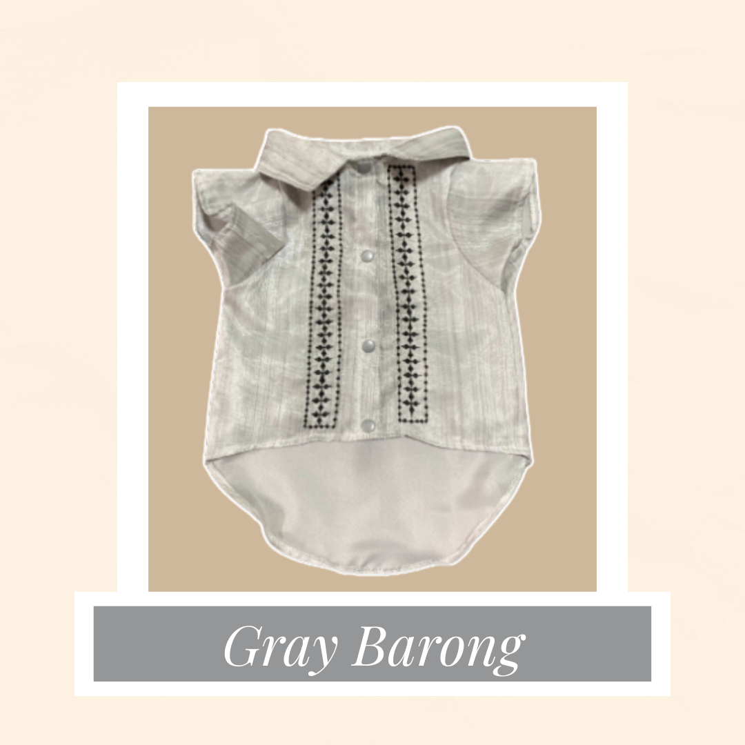 Gray Barong
