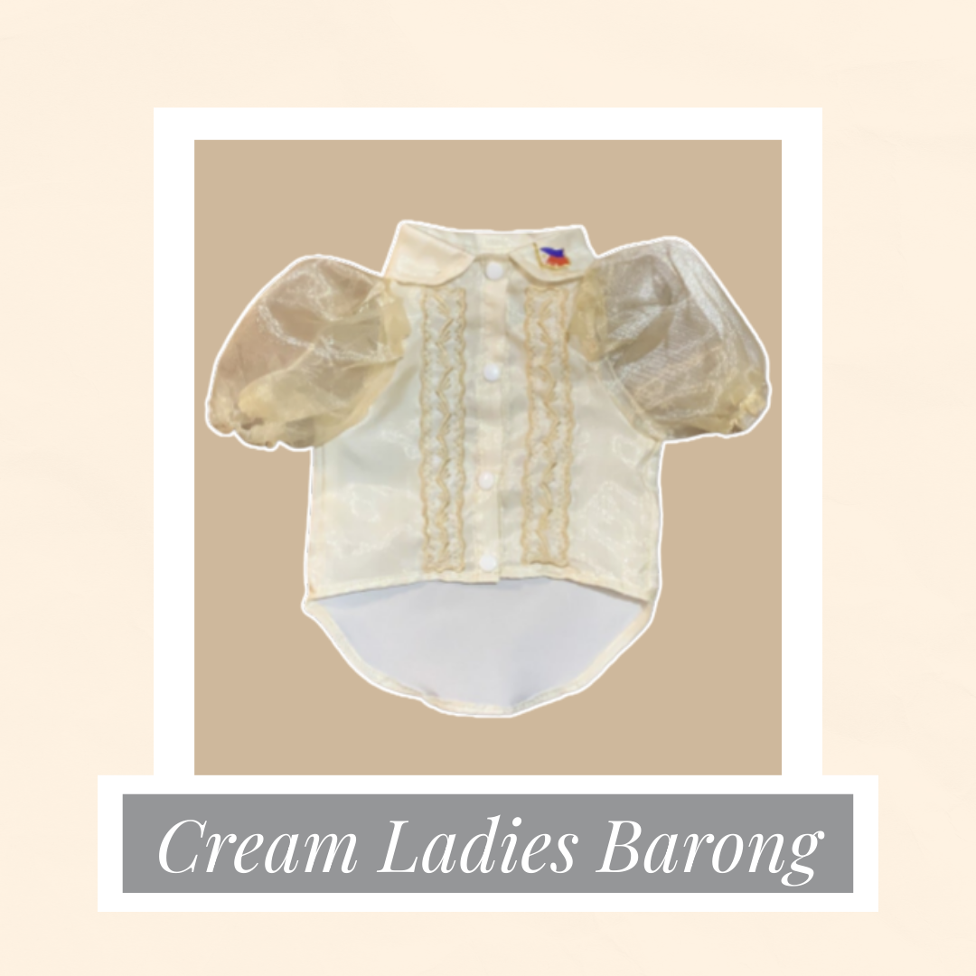 Cream Ladies Barong