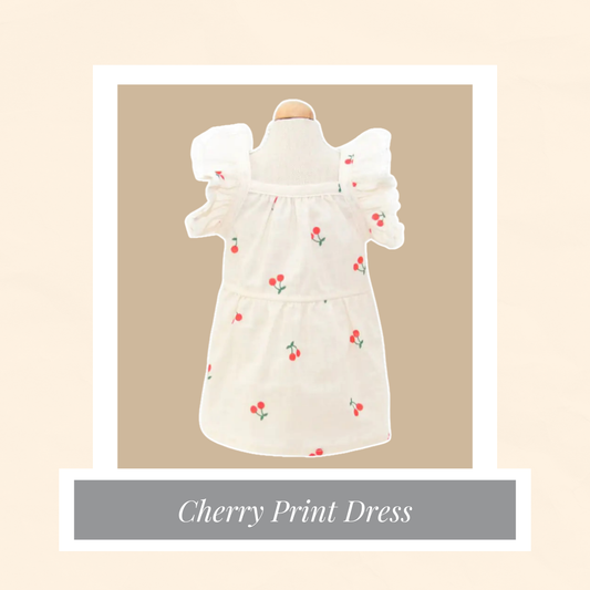 Cherry Print Dress